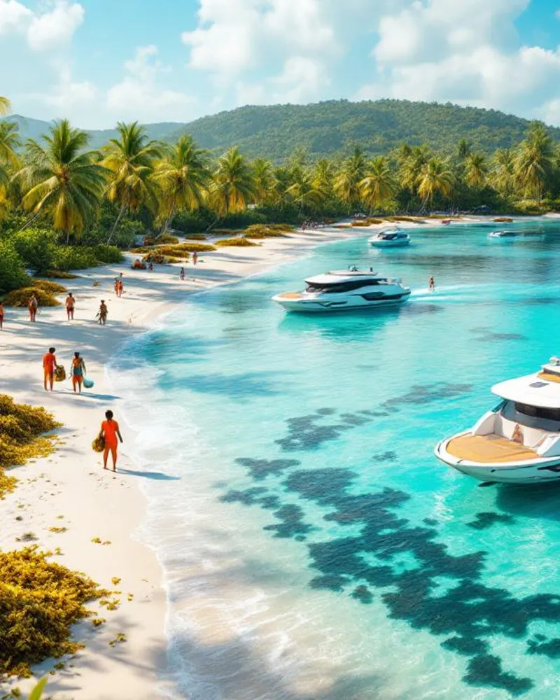 Solutions pour gérer les sargasses en Guadeloupe en 2025
